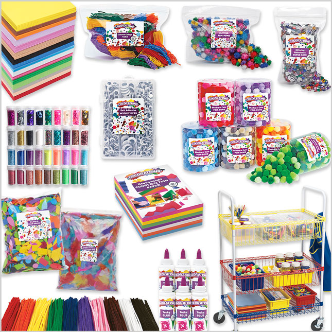 Glitter Pack - Set of 12 at Lakeshore Learning