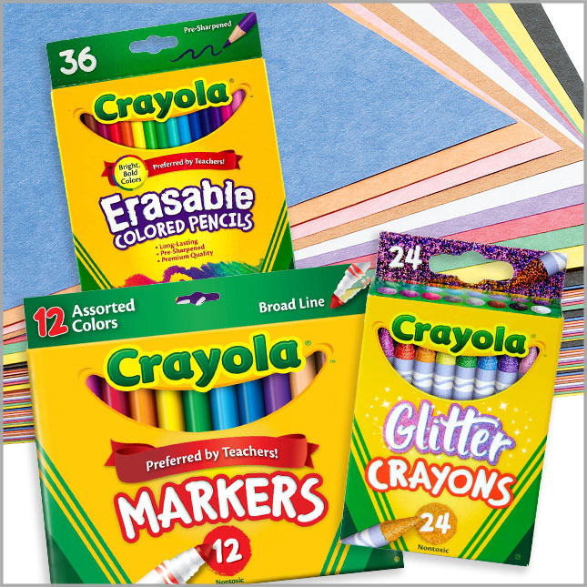 Colorations® Assorted Colors Felt Sheets - 80 Sheets, 18 Colors, 9x12 Each