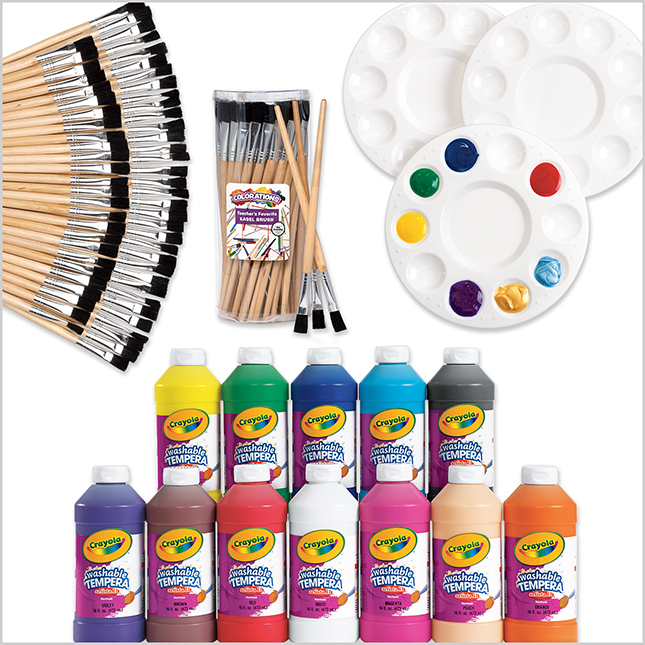 Crayola Artista II Tempera Paint - Set of 12 Colors