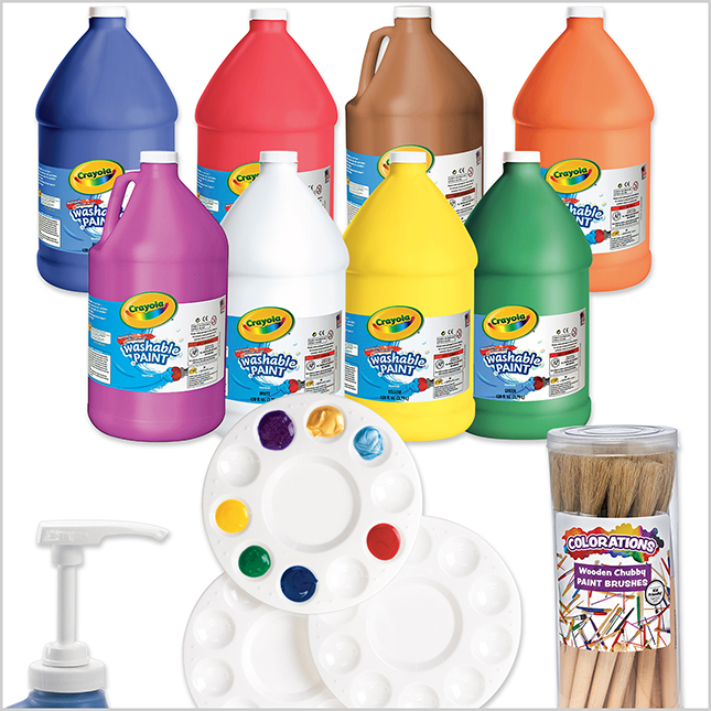 Crayola® Washable Paint, Gallon