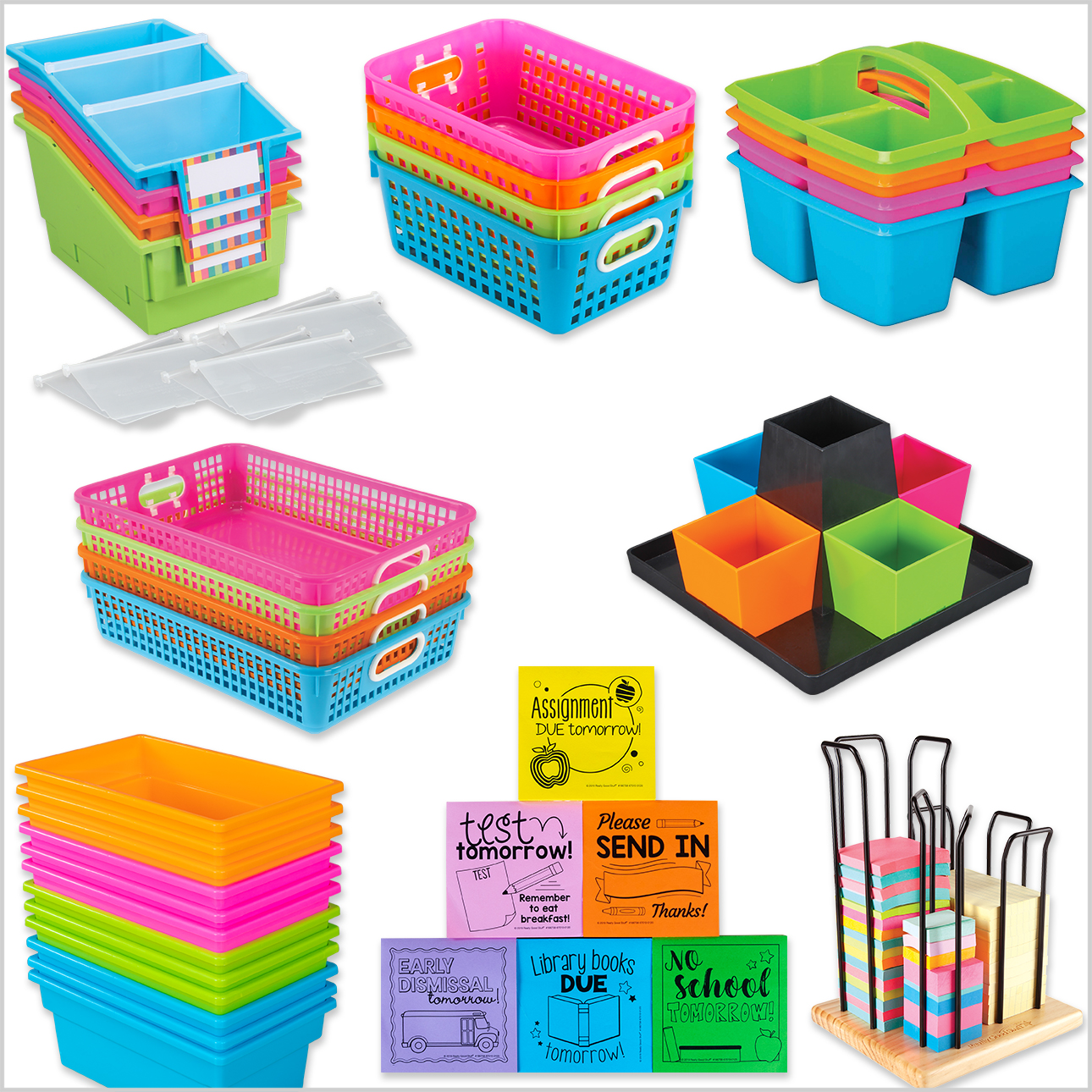 Sticky Note Storage City
