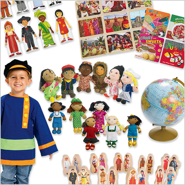Diversity Puppets - Set of 8