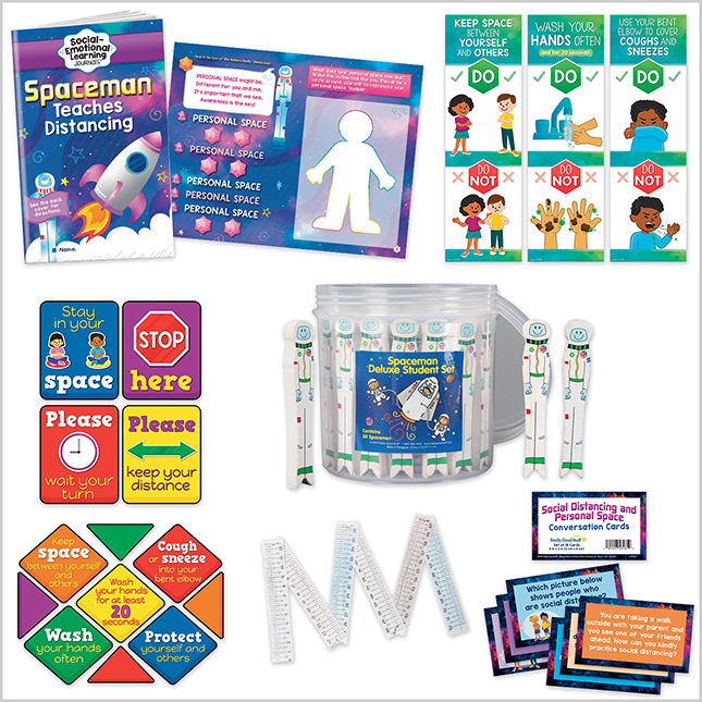 Really Good Stuff® Spaceman Deluxe Student - Set of 30 in Container